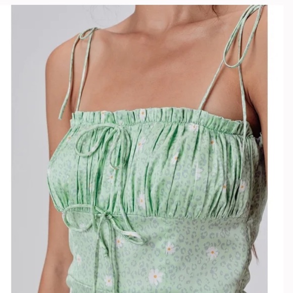 For Love and Lemons Robin Cheetah Midi Dress - Picture 2 of 6